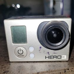 White Edition GoPro Hero 3 With Sharpie On It