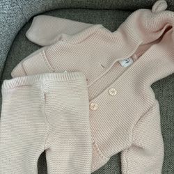 Baby Gap Light Pink Winter Set Bear 