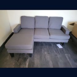 New Sectional  Fabric Grey, Dark Grey & Chocolate $289  FREE LOCAL DELIVERY  ORDER HERE PAY UPON DELIVERY LITTLE SHOWROOM  NOT ALL ITEMS ON DISPLAY VI