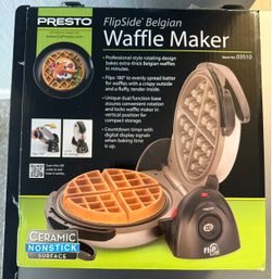 Presto FlipSide Belgian Waffle Maker