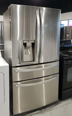 LG 4 Door Stainless Steel Refrigerator
