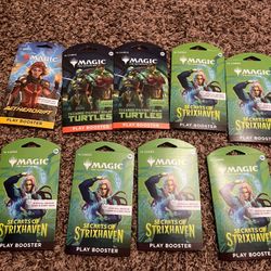 Magic The Gathering Booster Packs BELOW RETAIL 🔥 Strixhaven + TMNT + Aetherdrift