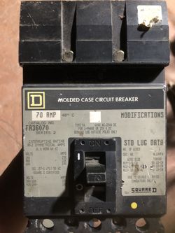 Circuit breaker square D / 70 AMP
