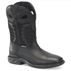 Double H® Men's SHADOW Waterproof Wide Square Toe Roper Boots DH5381 SIZES AVAILABLE