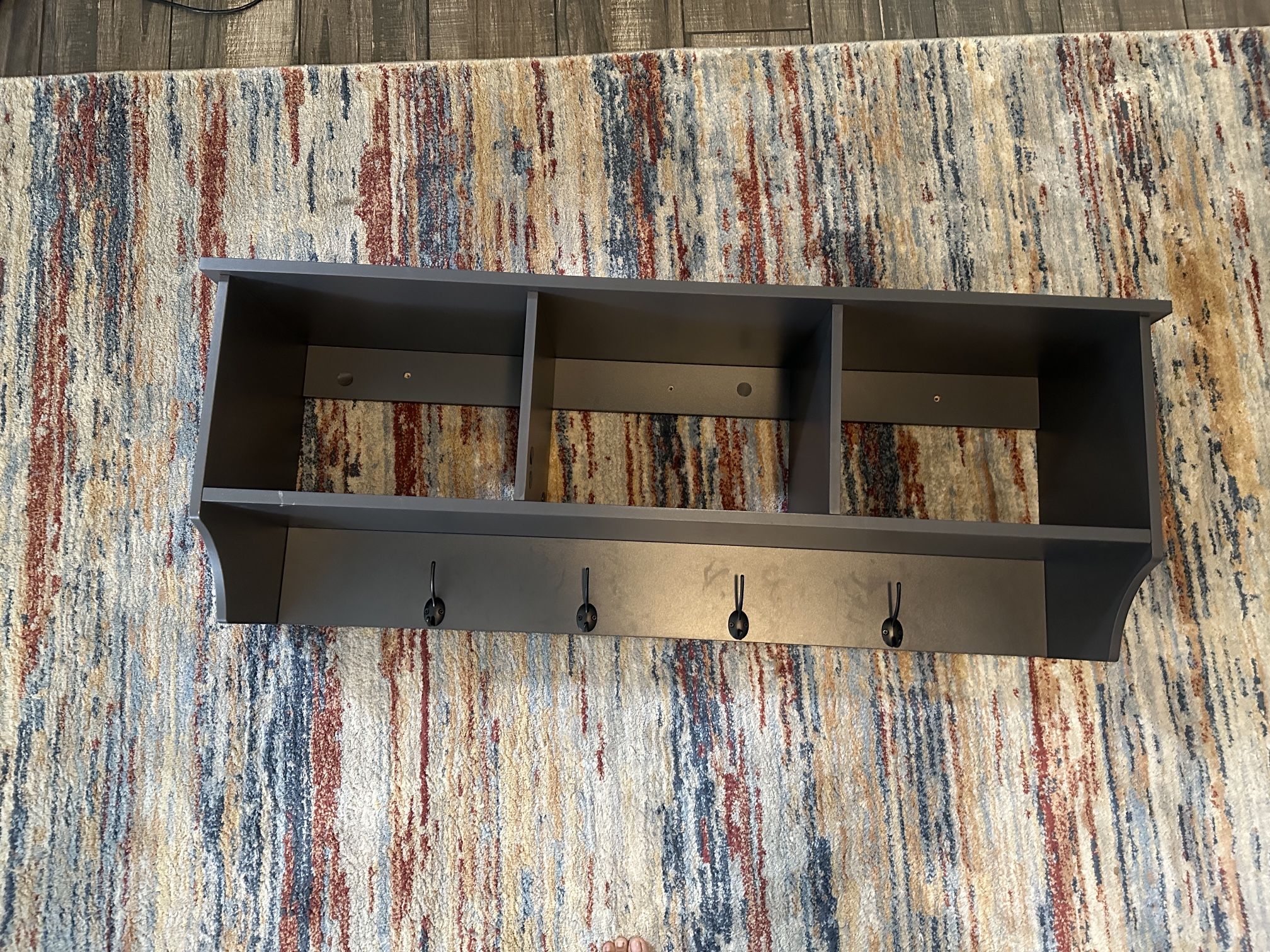 Coat Rack With Storage