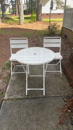 3 Piece Folding Patio Set