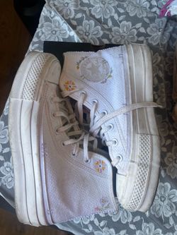 Chuck Taylor All Star Lift Platform Autumn Embroidery size 7