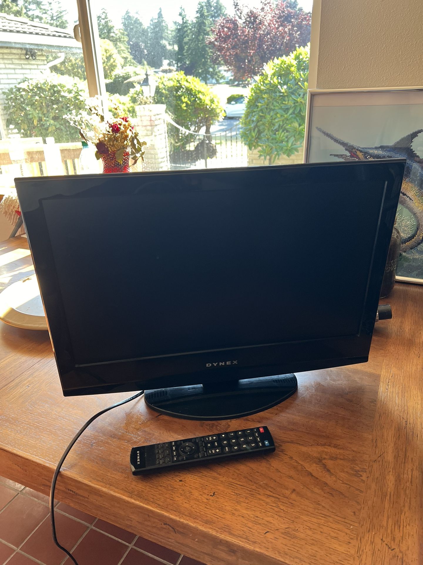 Dynex TV with Remote - DVD Slot