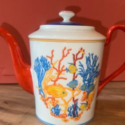 Haviland Limoges “Oceane” Pattern Coffee Set