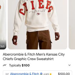 Abercrombie & Fitch Chiefs Sweater