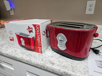Red Collection 2 Slice Toaster