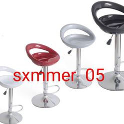 4  Brand New Bar Stools New Inside The Boxes 📦 Available In Red, Dark Gray, White & Black Same Day Delivery 320$