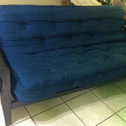 Dark Blue Futon 