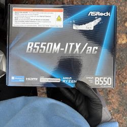 ASRock B550M-ITX/ac Motherboard 