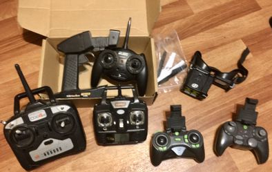 HELICOPTER**DRONES**AIRPLANE**Remotes, Transmitters,Antennas, etc.