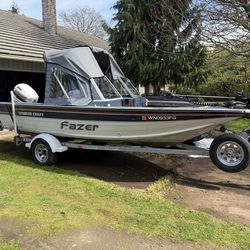 1989 Smokercraft Fazer 17ft