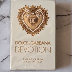 NEW & SEALED " AUTHENTIC DOLCE & GABBANA DEVOTION WOMAN'S PARFUM SPRAY 40$