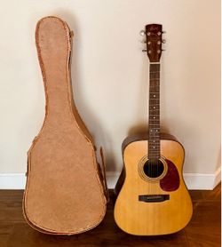 Cort Acoustic Guitar with Hard Case