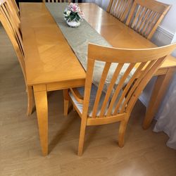 Dining Table  And 6 Chairs