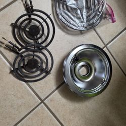 Electric Stove Coil And Drip Bowl 