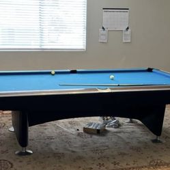 9’ Brunswick Gold Crown Pool Table - Delivered & Installed