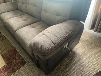 Sofa Double Electric Recliner w/USB Ports