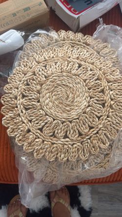 Place mats for kitchen table set of 4