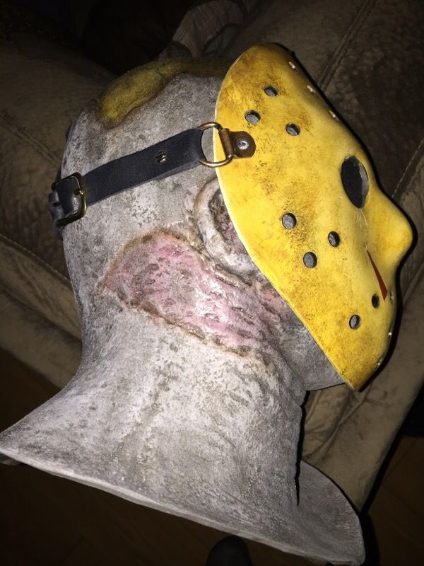 Jason Voorhees part 8 mask and head