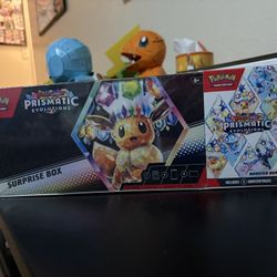 Pokemon TCG: Prismatic Surprise Box + Booster Bundle * FACTORY SEALED*