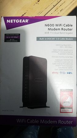 Netgear modem