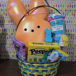 Jumbo Peeps Easter Basket 