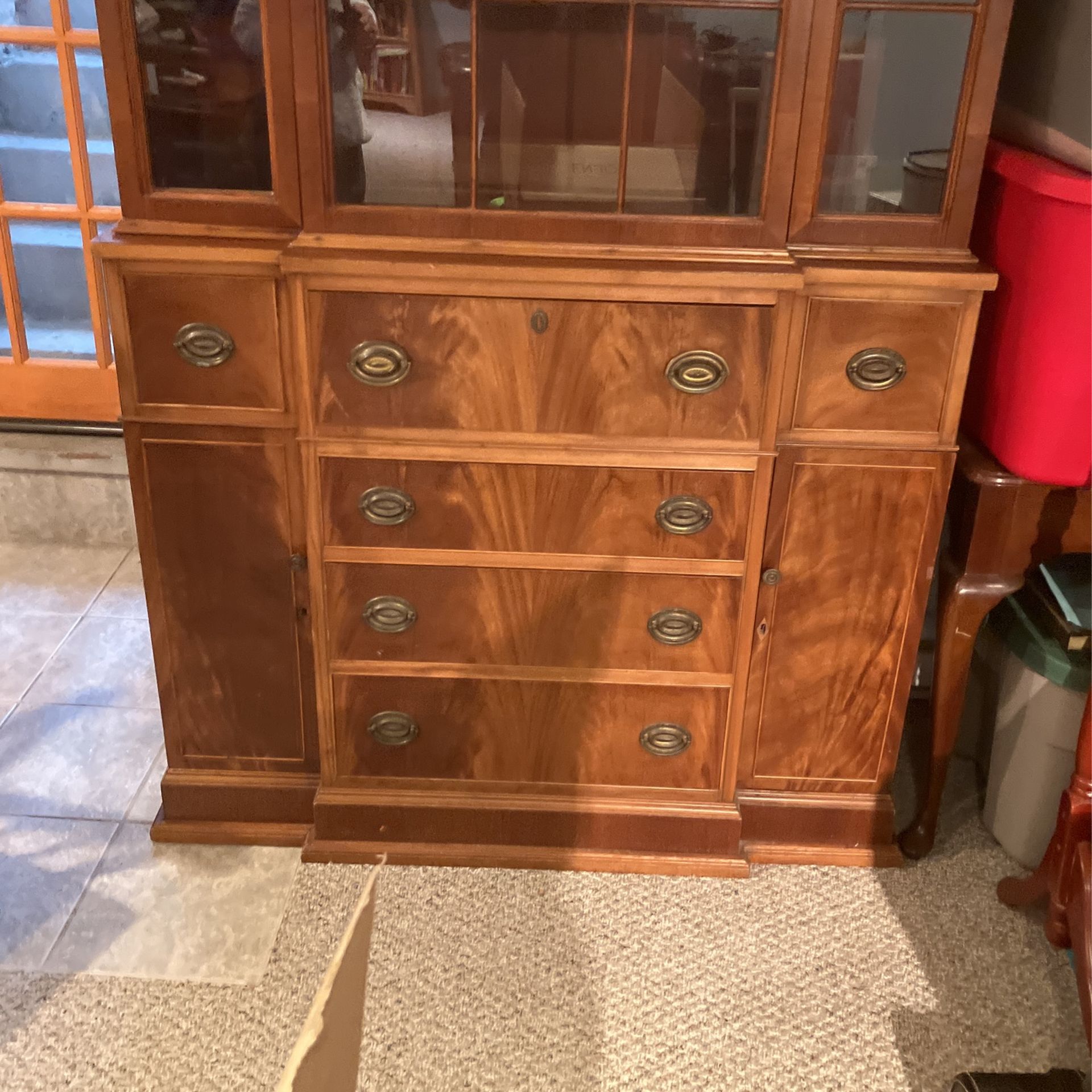 China Cabinet Very Old  make me an offer