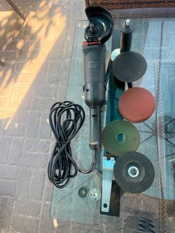 Angle Grinder with Accessories
