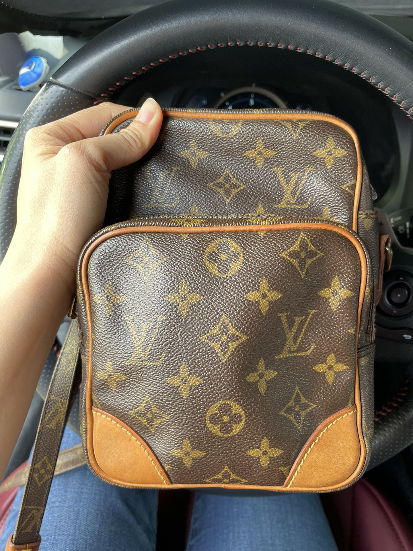 Authentic Louis Vuitton Amazon Crossbody Bag