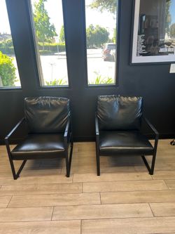 Black matching chairs