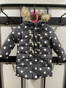 4T Girls Polkadot Jacket