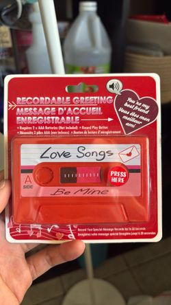 Recordable Greeting Love Songs