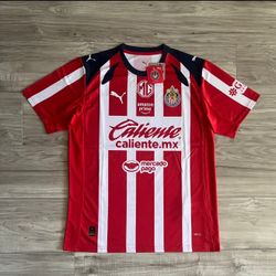 Chivas De Guadalajara Soccer Jersy Talla Mediana 