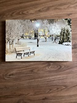 Light up wall Art