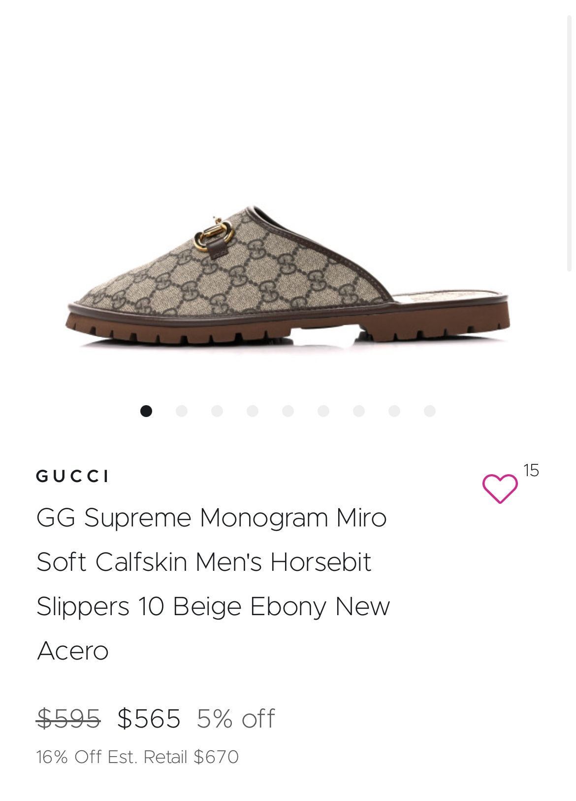 GUCCI SUPREME MIRO