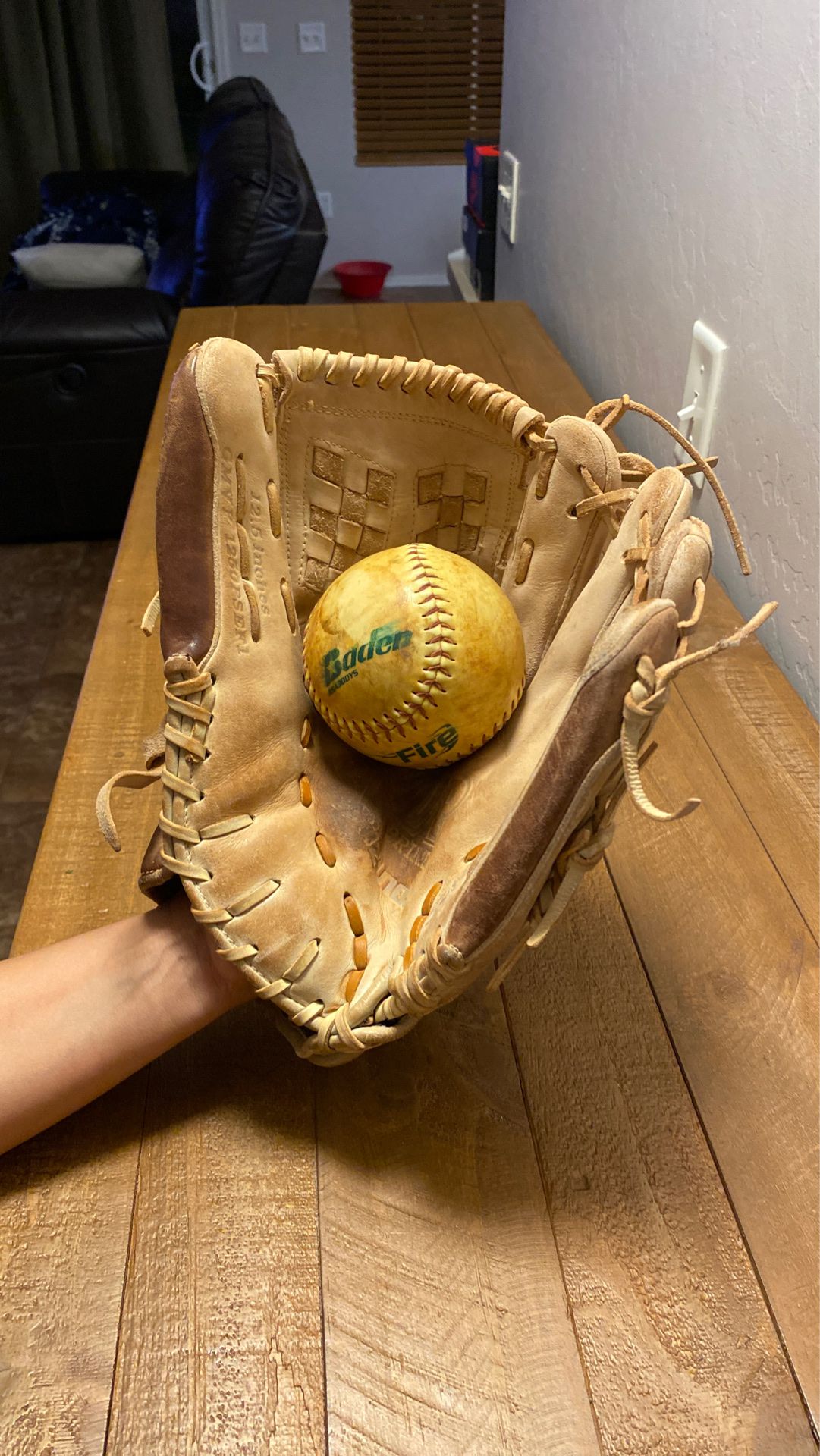 Mizuno 12.5 fast pitch softball glove