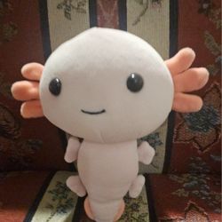 AXOLOTL PLUSHIE KAWAII  AQUATIC PLUSH TOY APROX  8"INCHES  