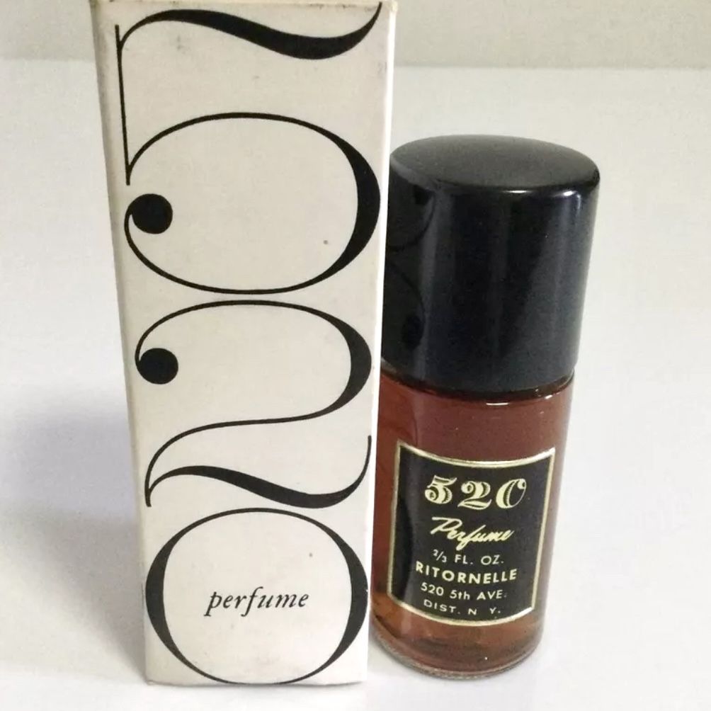 Vintage Rare 520 Perfume By Ritornelle Splash - 2/3 Fl Oz