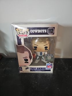 Troy Aikman Funko Pop Number 112 Deion Sanders Funko Pop #92