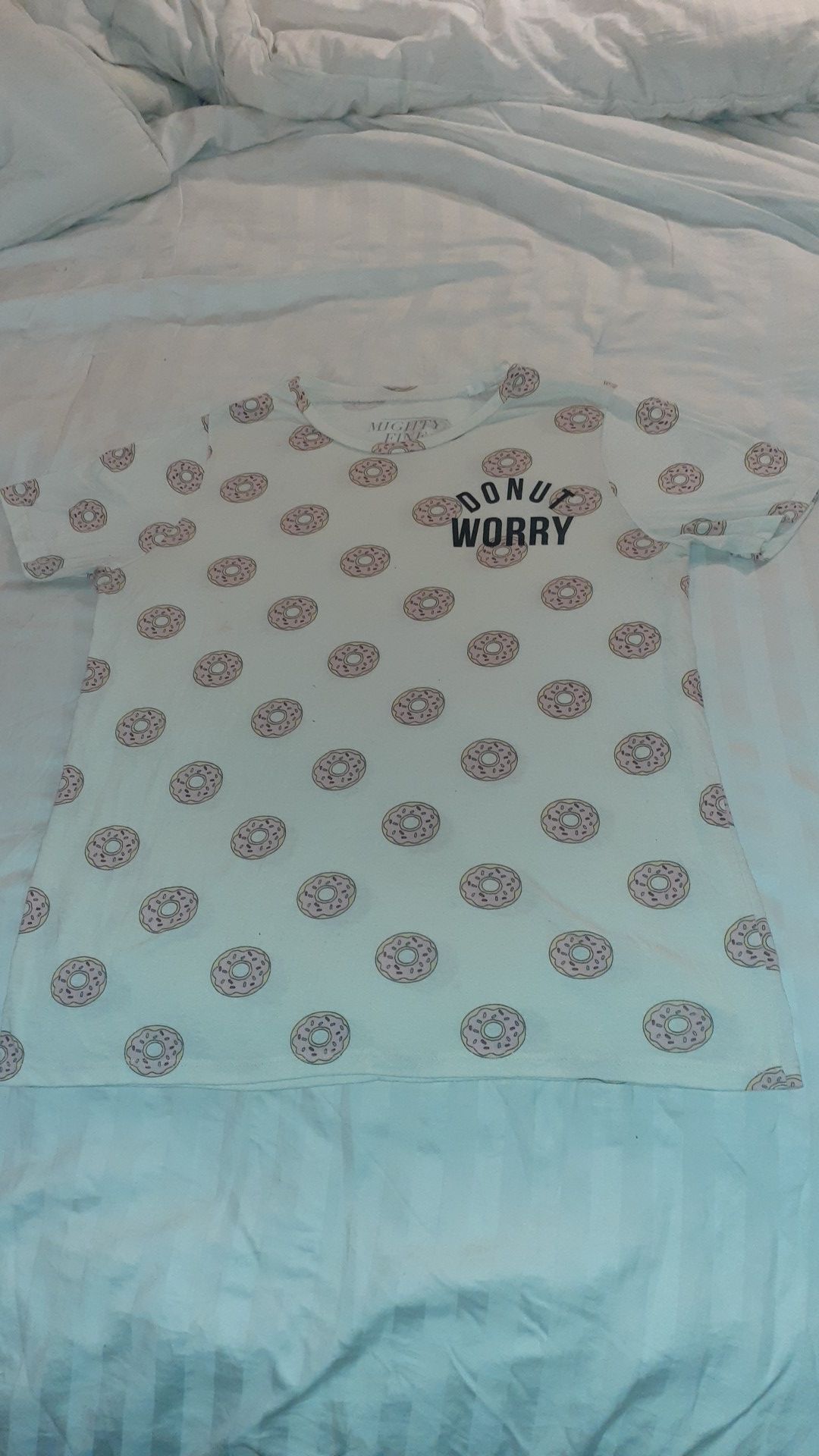Donut Worry fashion t-shirt