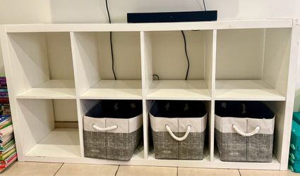 6 Cube Storage, 3 Baskets Included