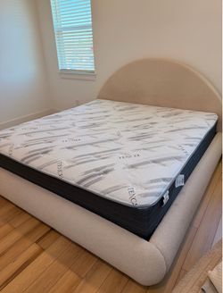 King Size Bed and Mattress