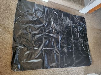 Chalk paint black 51x68" canvas (tablecloth)
