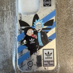Adidas Rick And Morty iPhone 15 Pro max Case 