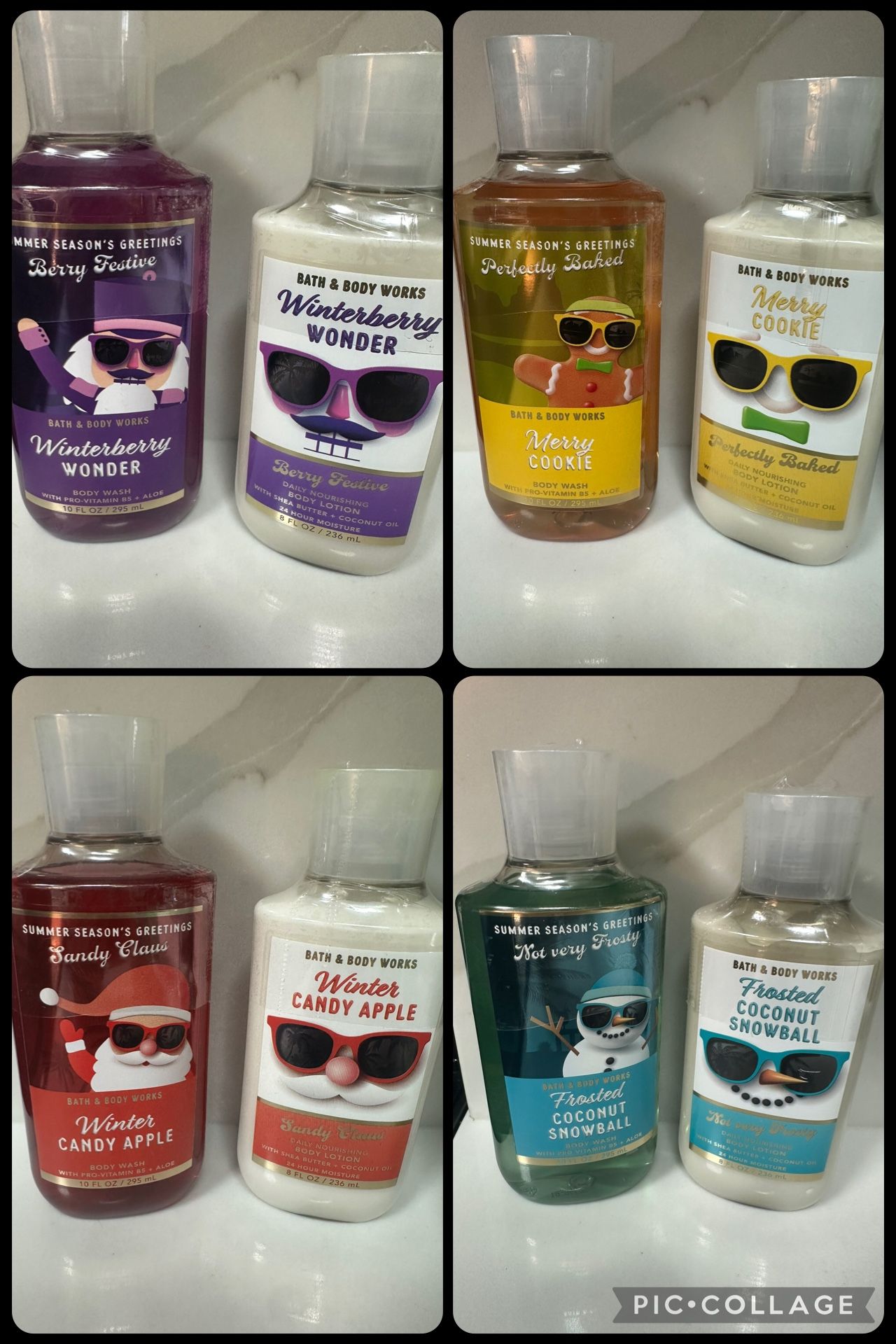 Bath and Body Works Christmas Set